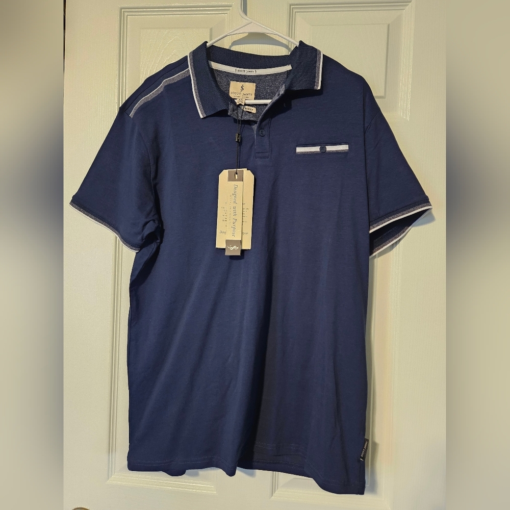 Men's Navy Polo Shirt